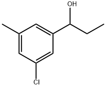 1-(3-chloro-5-methylphenyl)propan-1-ol Structure