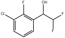 1-(3-Chloro-2-fluorophenyl)-2,2-difluoroethanol 구조식 이미지