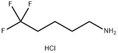 5,5,5-Trifluoro-pentylamine hydrochloride Structure