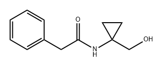 N-(1-(Hydroxymethyl)cyclopropyl)-2-phenylacetamide Structure