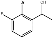 1-(2-Bromo-3-fluorophenyl)ethanol 구조식 이미지