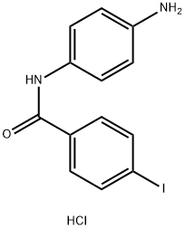 N-(4-aminophenyl)-4-iodobenzamide hydrochloride Structure