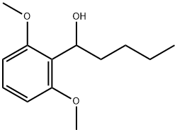 α-Butyl-2,6-dimethoxybenzenemethanol Structure