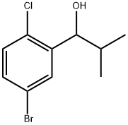1-(5-bromo-2-chlorophenyl)-2-methylpropan-1-ol Structure