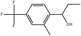 α-Ethyl-2-methyl-4-(trifluoromethyl)benzenemethanol Structure