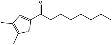 1-(4,5-Dimethyl-2-thienyl)-1-octanone Structure