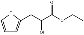 2-Furanpropanoic acid, α-hydroxy-, ethyl ester Structure