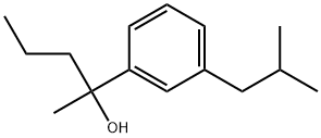 α-Methyl-3-(2-methylpropyl)-α-propylbenzenemethanol 구조식 이미지