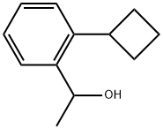 2-Cyclobutyl-α-methylbenzenemethanol Structure