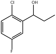 1-(2-chloro-5-fluorophenyl)propan-1-ol Structure