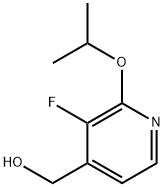 (3-fluoro-2-isopropoxypyridin-4-yl)methanol Structure