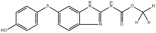 Hydroxyfenbendazole-D3 hydrate (see Data Sheet) Structure