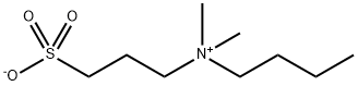 1-Butanaminium, N,N-dimethyl-N-(3-sulfopropyl)-, inner salt Structure