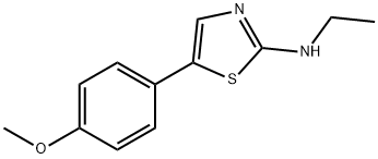 N-ethyl-5-(4-methoxyphenyl)thiazol-2-amine Structure