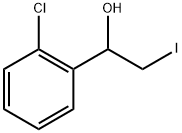 Benzenemethanol, 2-chloro-α-(iodomethyl)- Structure