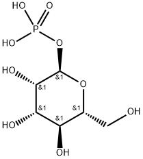 α-D-Mannose 1-Phosphate Structure