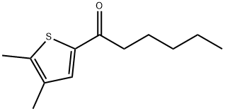 1-(4,5-Dimethyl-2-thienyl)-1-hexanone Structure