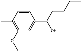 α-Butyl-3-methoxy-4-methylbenzenemethanol Structure