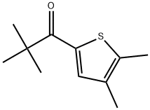 1-(4,5-Dimethyl-2-thienyl)-2,2-dimethyl-1-propanone Structure