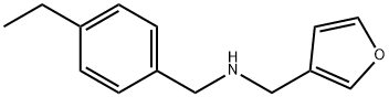N-[(4-Ethylphenyl)methyl]-3-furanmethanamine Structure