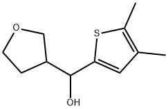 α-(4,5-Dimethyl-2-thienyl)tetrahydro-3-furanmethanol Structure