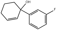 1-(3-Fluorophenyl)-2-cyclohexen-1-ol Structure