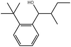 2-(1,1-Dimethylethyl)-α-(1-methylpropyl)benzenemethanol Structure