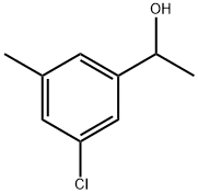 3-Chloro-α,5-dimethylbenzenemethanol Structure