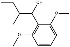 2,6-Dimethoxy-α-(1-methylpropyl)benzenemethanol Structure