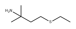 2-Butanamine, 4-(ethylthio)-2-methyl- Structure