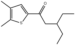 1-(4,5-Dimethyl-2-thienyl)-3-ethyl-1-pentanone 구조식 이미지