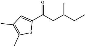 1-(4,5-Dimethyl-2-thienyl)-3-methyl-1-pentanone Structure
