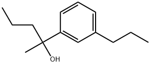 α-Methyl-α,3-dipropylbenzenemethanol Structure