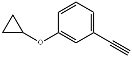 1-Cyclopropoxy-3-ethynylbenzene Structure