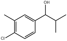 1-(4-chloro-3-methylphenyl)-2-methylpropan-1-ol Structure