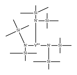 TRIS(N,N-BIS(TRIMETHYLSILYL)AMIDE)VANAD& 구조식 이미지