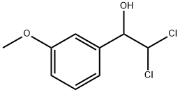 Benzenemethanol, α-(dichloromethyl)-3-methoxy- Structure