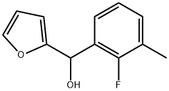 (2-fluoro-3-methylphenyl)(furan-2-yl)methanol Structure