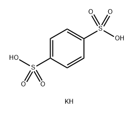 1,4-Benzenedisulfonic acid, potassium salt (1:2) 구조식 이미지