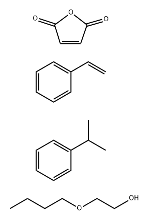 폴리(스티렌-코-말레산),부분2-부톡시에틸에스테르,큐멘말단 구조식 이미지