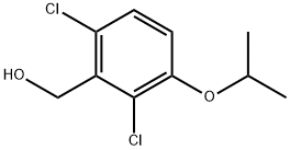 (2,6-Dichloro-3-isopropoxyphenyl)methanol Structure