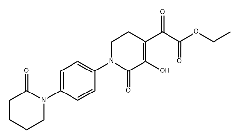 Apixaban impurity E 구조식 이미지