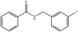 N-(3-iodobenzyl)benzamide Structure