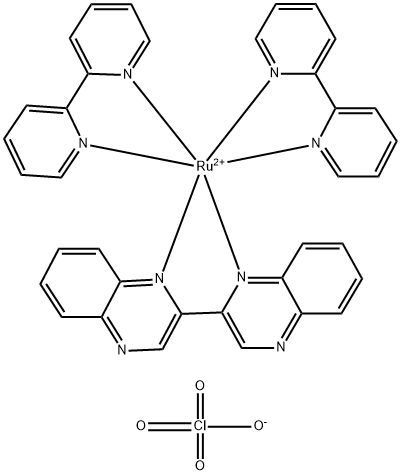 Bis (2,2'-bipyridyl) (2,2'-bipyrazine [5,10] phenyl) dichlorate Structure