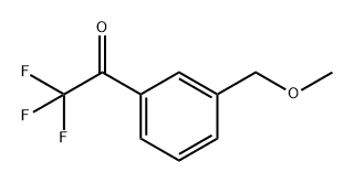 2,2,2-Trifluoro-1-(3-(methoxymethyl)phenyl)ethanone Structure