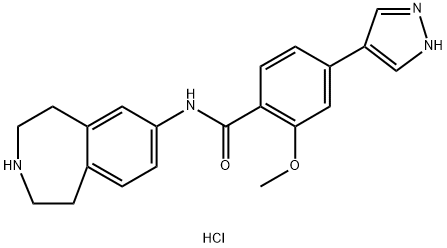 MELK-T1(JNJ-47117096) HCl 구조식 이미지