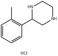 2-(2-Methylphenyl)piperazine dihydrochloride Structure