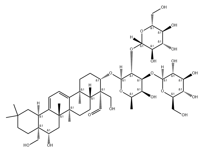 Clinoposaponin A Structure