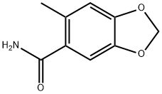 6-Methyl-1,3-benzodioxole-5-carboxamide Structure