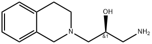 (S)-1-amino-3-(3,4-dihydroisoquinolin-2(1H)-yl)propan-2-ol 구조식 이미지